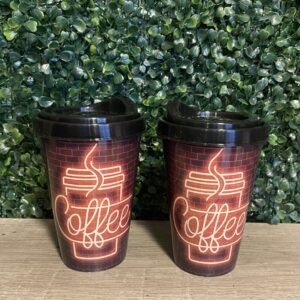 Vaso Coffe Plástico Neon