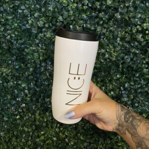 Vaso ceramica con tapa 420ml