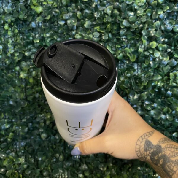 Vaso ceramica con tapa 420ml - Imagen 2