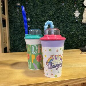 Vaso infantil c/sorbete y juego