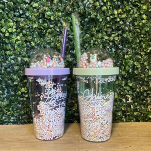 Vaso doble pared unicornio