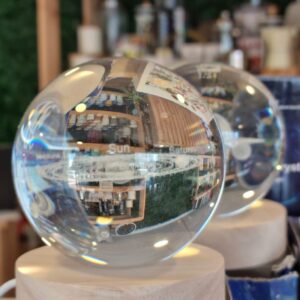 Lampara de cristal (grandes)