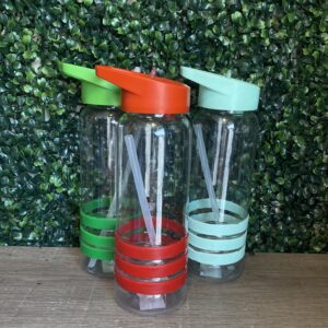 Botella 750cc con pico y banda silicona