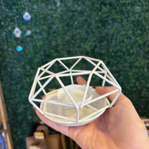 Hornillo metal y cerámica 8cm