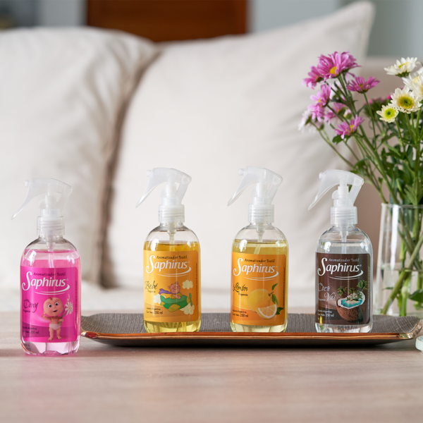 Aromatizante saphirus textil 250ml - Imagen 4