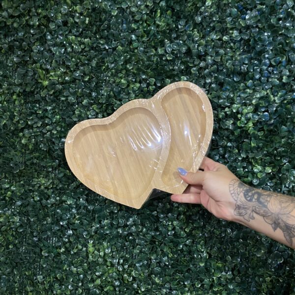 Tabla madera corazon - Imagen 2