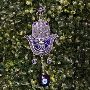 Colgante ojo turco metal
