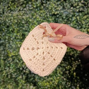 Posa taza/vaso crochet x6u.
