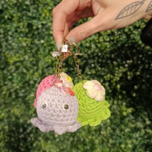 Llaveros amigurumi