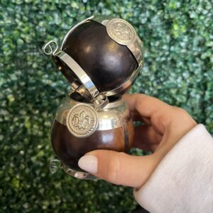 Mate Porito de Calabaza con Pie alpaca