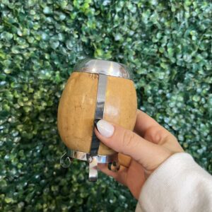 Mate porito pie acero