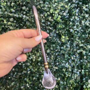 Bombilla pico de loro desarmable cuchara